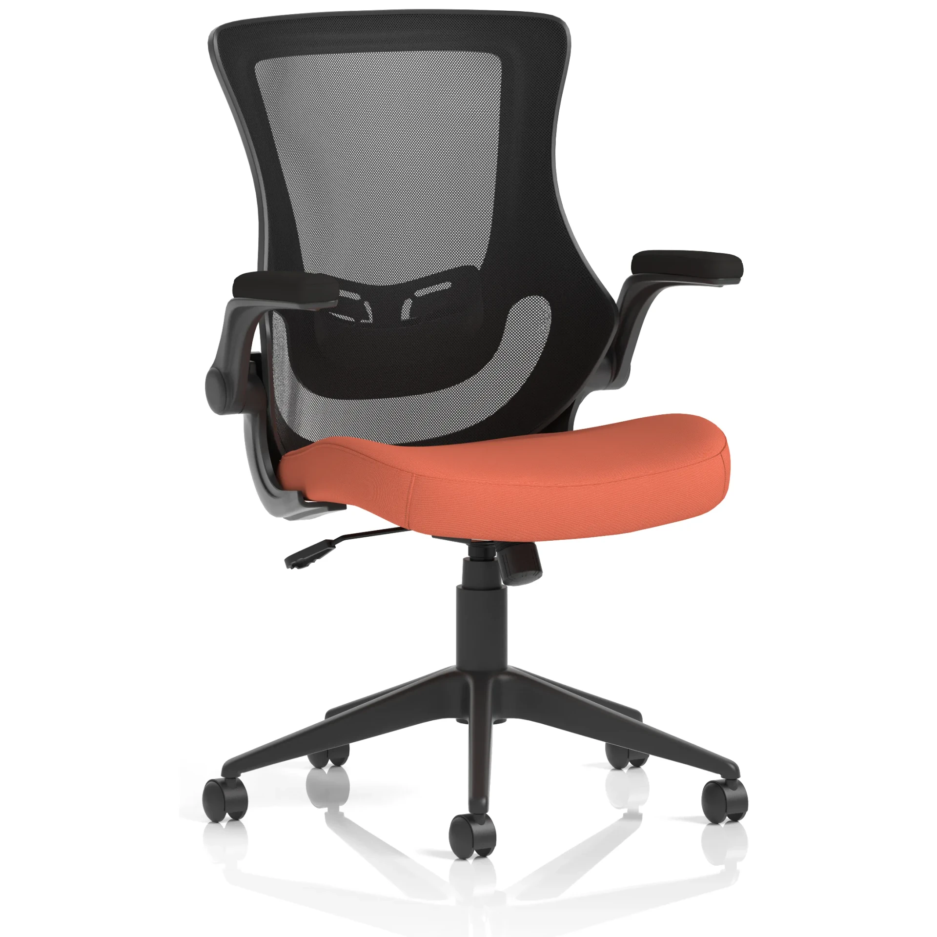 Orbit High Mesh Back Task Operator Office Chair with Flip Up Arms