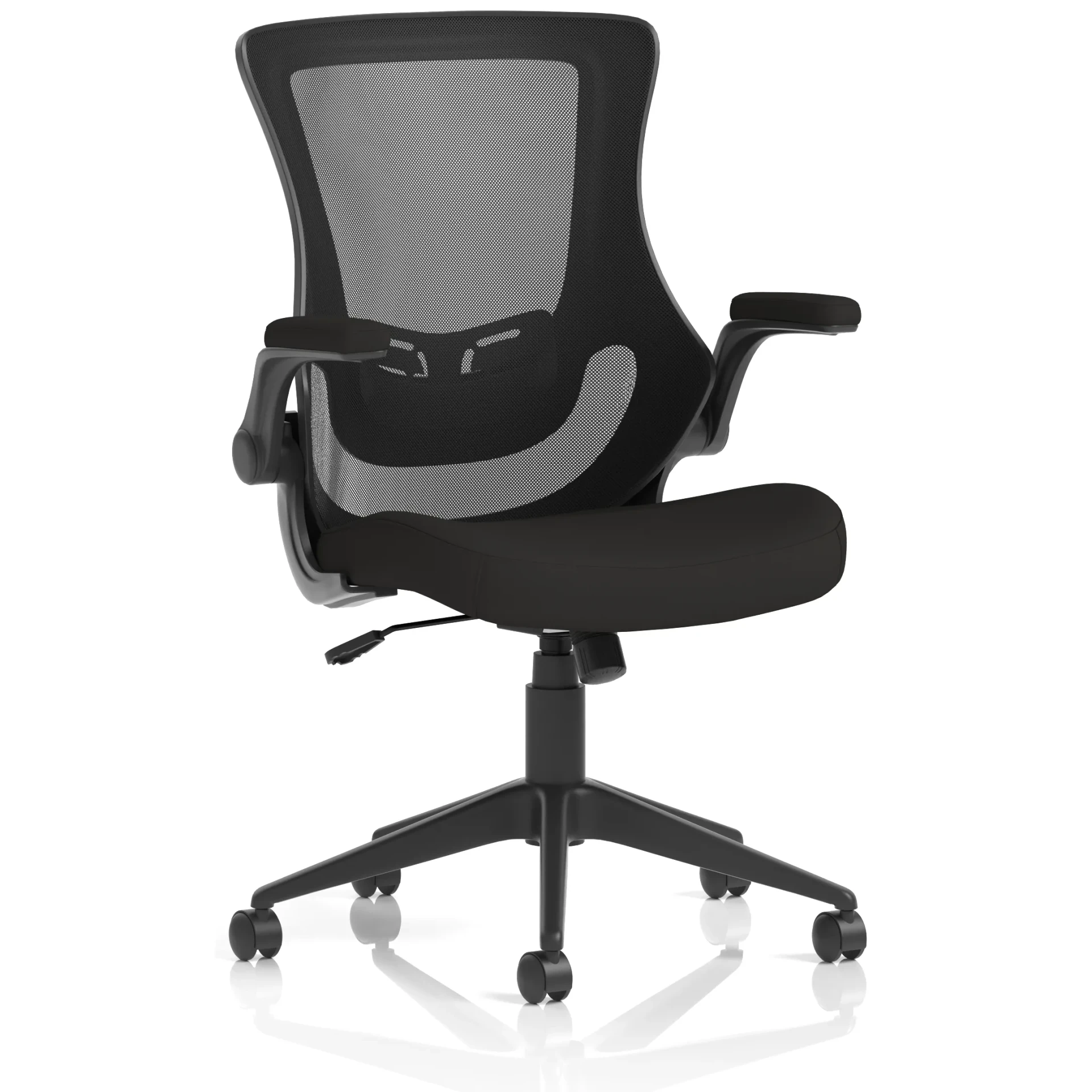 Orbit High Mesh Back Task Operator Office Chair with Flip Up Arms
