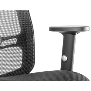 Portland II Medium Mesh Back Task Operator Office Chair with Arms