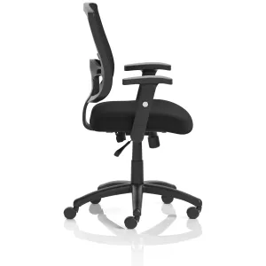 Portland II Medium Mesh Back Task Operator Office Chair with Arms