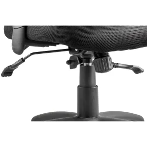 Portland II Medium Mesh Back Task Operator Office Chair with Arms