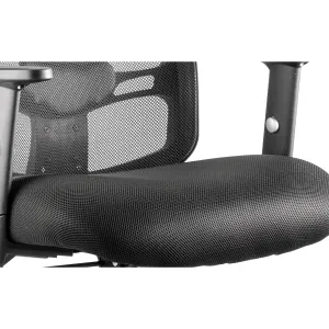Portland II Medium Mesh Back Task Operator Office Chair with Arms