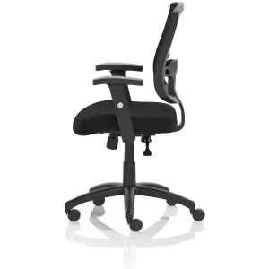 Portland II Medium Mesh Back Task Operator Office Chair with Arms