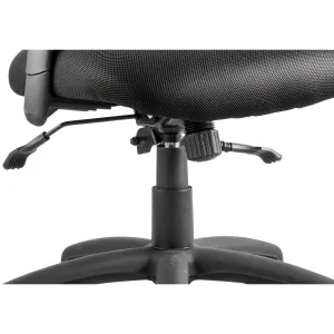 Portland II Medium Mesh Back Task Operator Office Chair with Arms