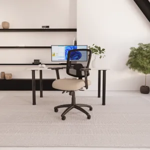 Portland III High Mesh Back Task Operator Office Chair with Arms