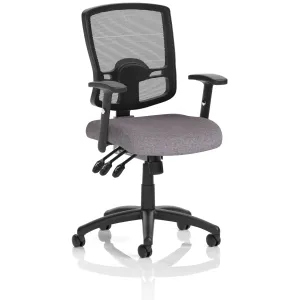 Portland III High Mesh Back Task Operator Office Chair with Arms