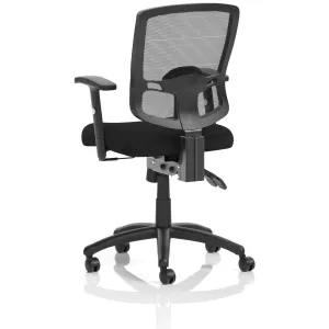 Portland III High Mesh Back Task Operator Office Chair with Arms