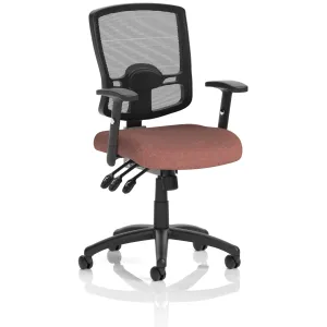 Portland III High Mesh Back Task Operator Office Chair with Arms
