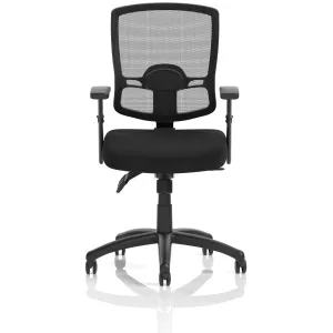 Portland III High Mesh Back Task Operator Office Chair with Arms
