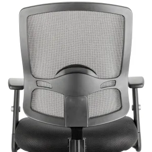 Portland III High Mesh Back Task Operator Office Chair with Arms