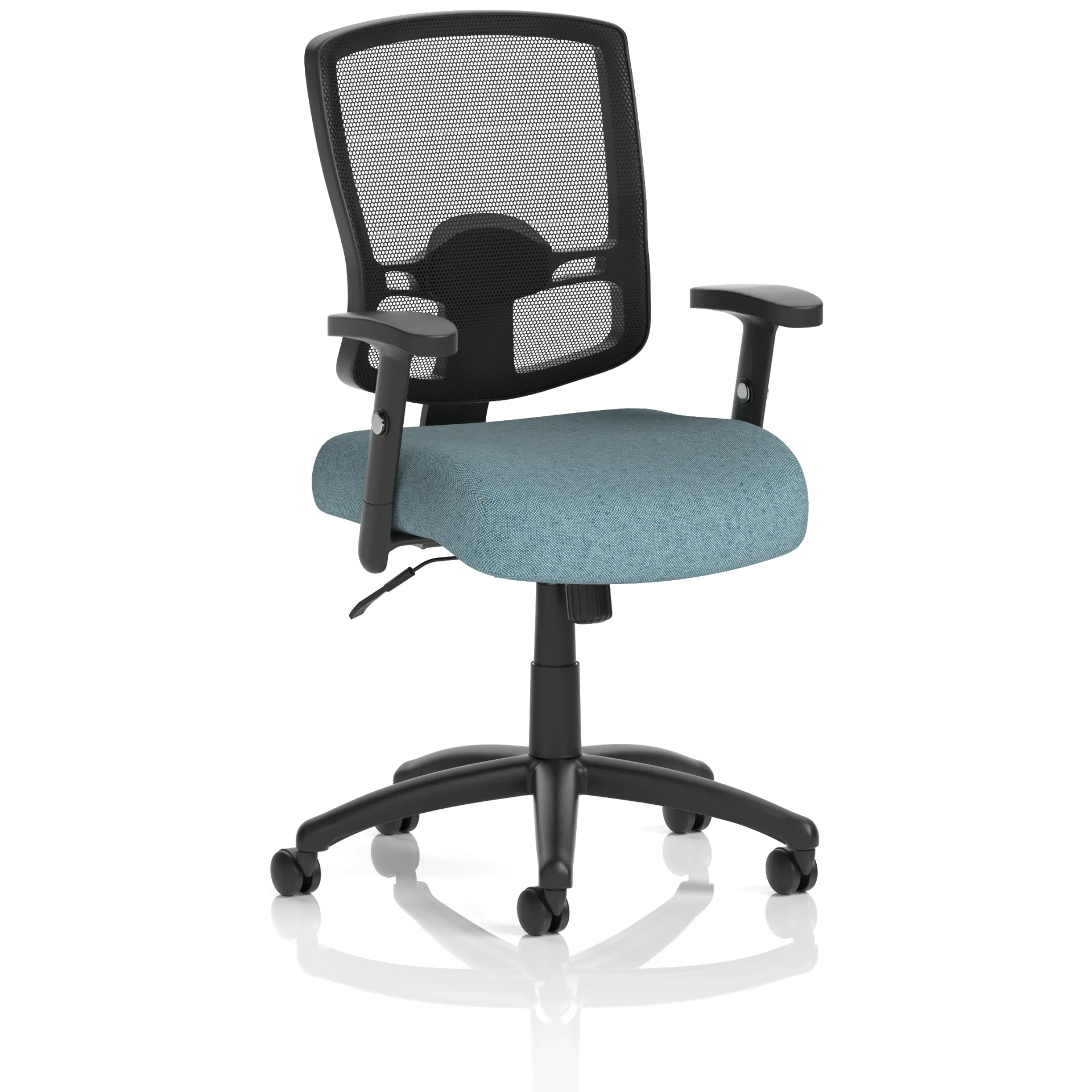 Portland Medium Mesh Back Task Operator Office Chair with Arms