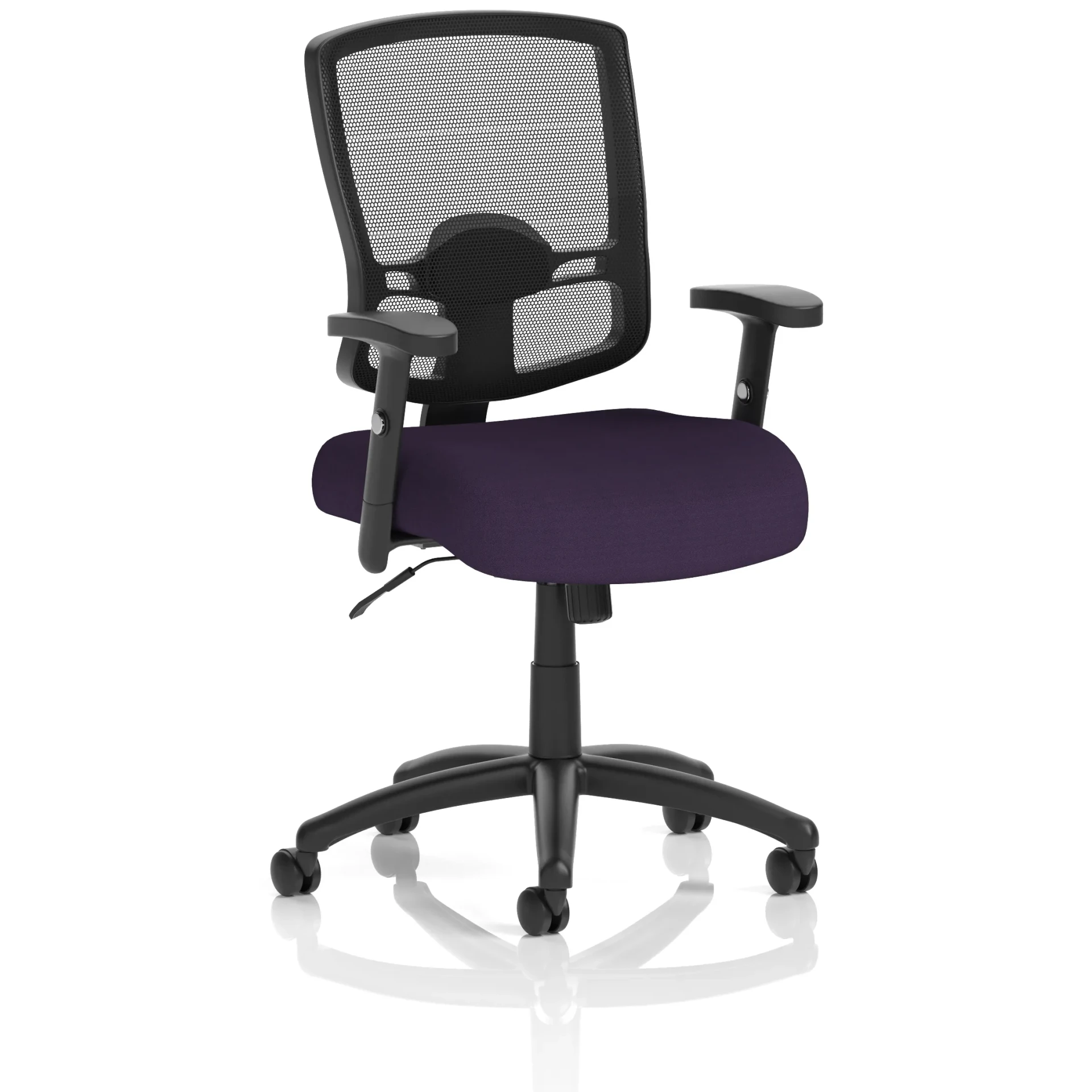 Portland Medium Mesh Back Task Operator Office Chair with Arms