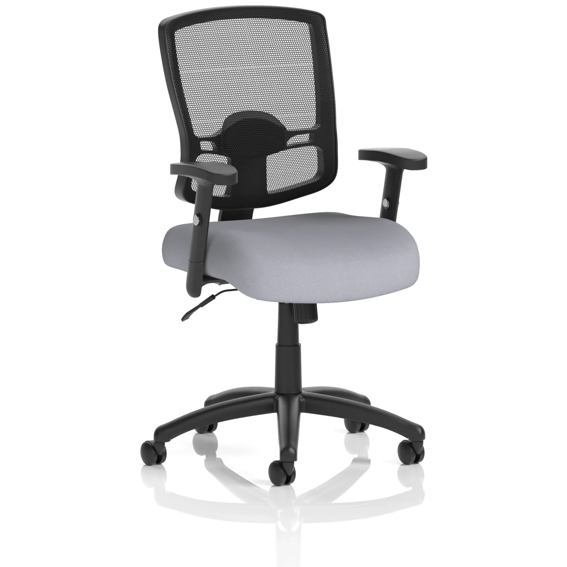 Portland Medium Mesh Back Task Operator Office Chair with Arms