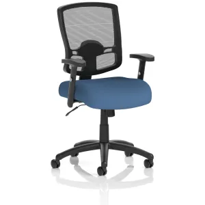 Portland Medium Mesh Back Task Operator Office Chair with Arms