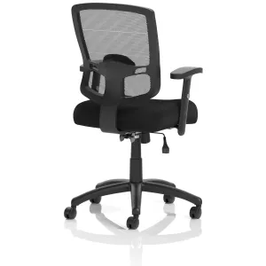 Portland Medium Mesh Back Task Operator Office Chair with Arms