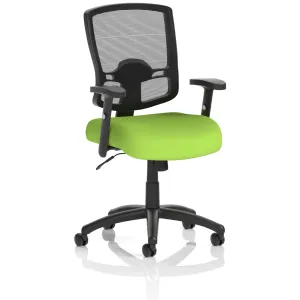 Portland Medium Mesh Back Task Operator Office Chair with Arms