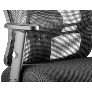 Portland Medium Mesh Back Task Operator Office Chair with Arms