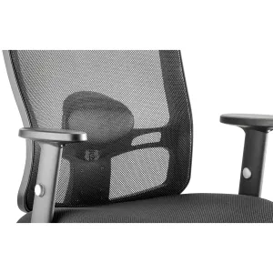Portland Medium Mesh Back Task Operator Office Chair with Arms