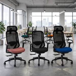 Prism Ergonomic Mesh Back Office Chair with Adjustable Arms