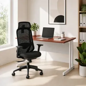 Prism Ergonomic Mesh Back Office Chair with Adjustable Arms
