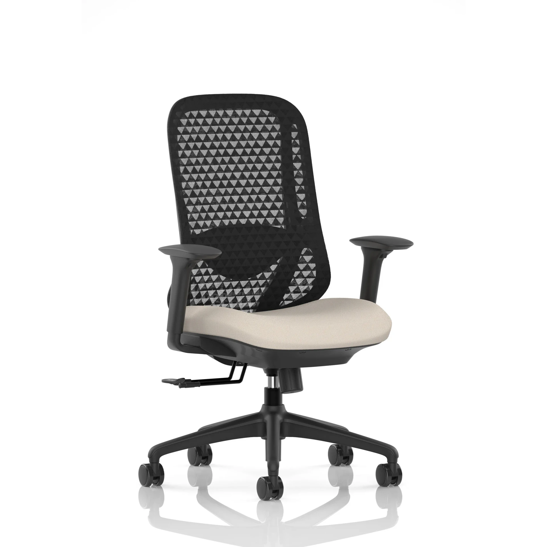 Prism Ergonomic Mesh Back Office Chair with Adjustable Arms