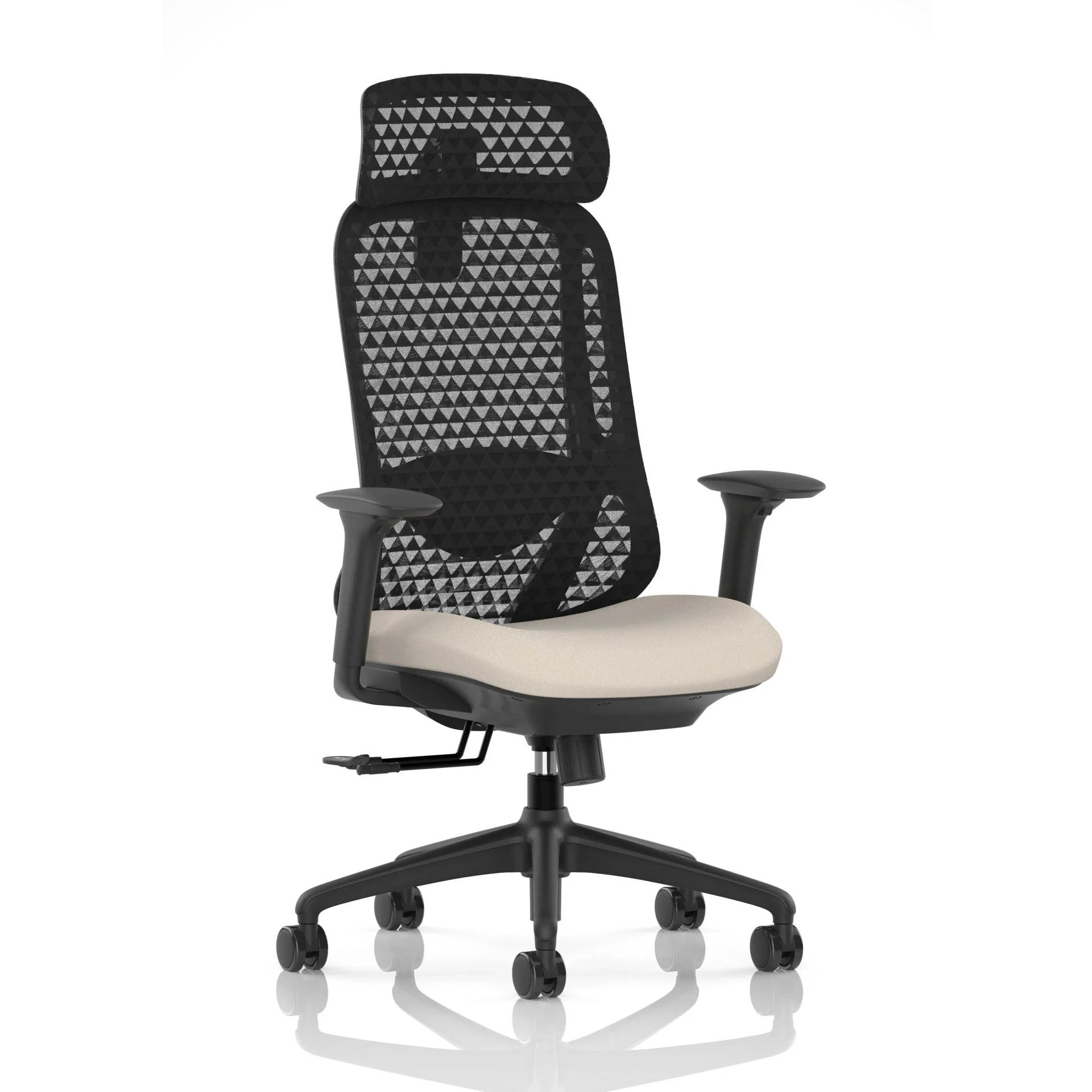 Prism Ergonomic Mesh Back Office Chair with Adjustable Arms
