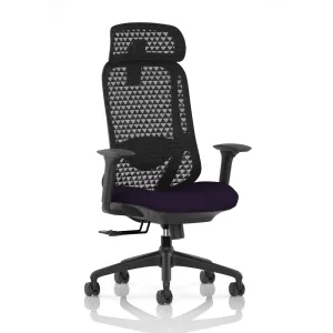 Prism Ergonomic Mesh Back Office Chair with Adjustable Arms