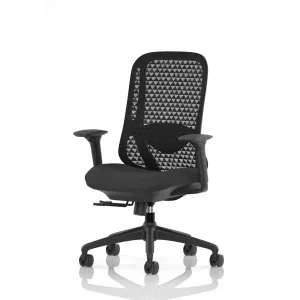 Prism Ergonomic Mesh Back Office Chair with Adjustable Arms