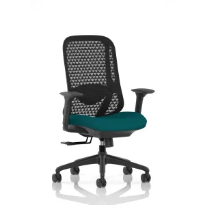 Prism Ergonomic Mesh Back Office Chair with Adjustable Arms
