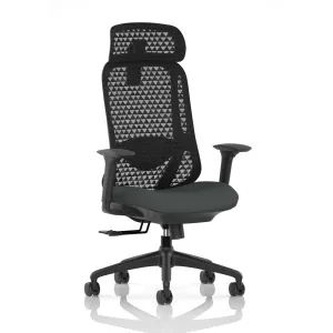 Prism Ergonomic Mesh Back Office Chair with Adjustable Arms