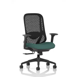 Prism Ergonomic Mesh Back Office Chair with Adjustable Arms