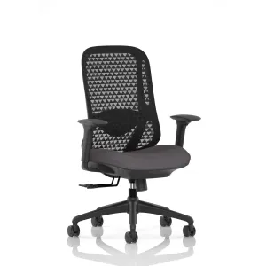 Prism Ergonomic Mesh Back Office Chair with Adjustable Arms