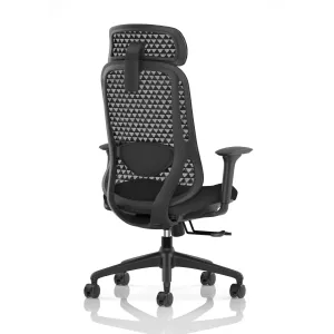Prism Ergonomic Mesh Back Office Chair with Adjustable Arms