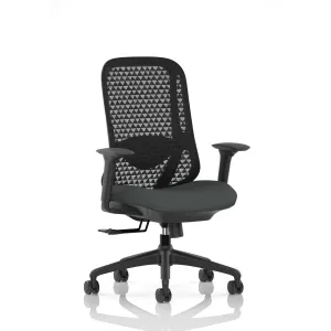 Prism Ergonomic Mesh Back Office Chair with Adjustable Arms