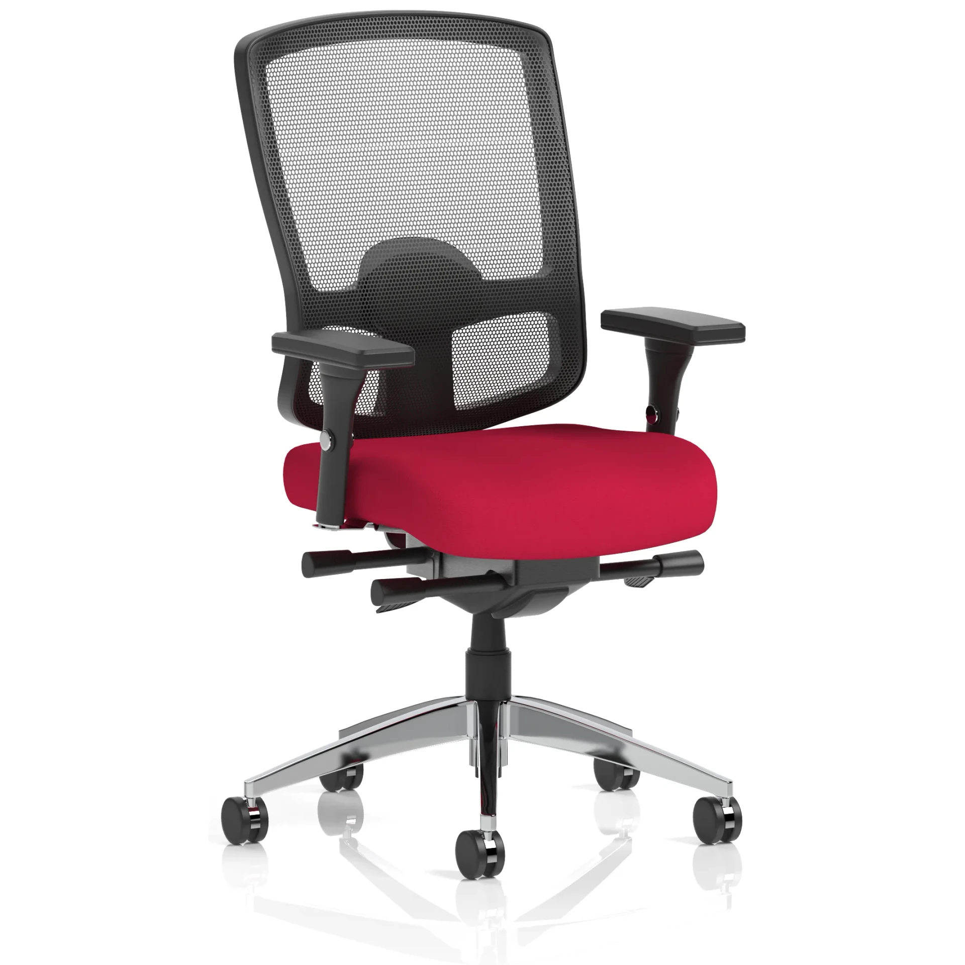 Regent High Mesh Back Ergonomic Task Operator Office Chair with Arms