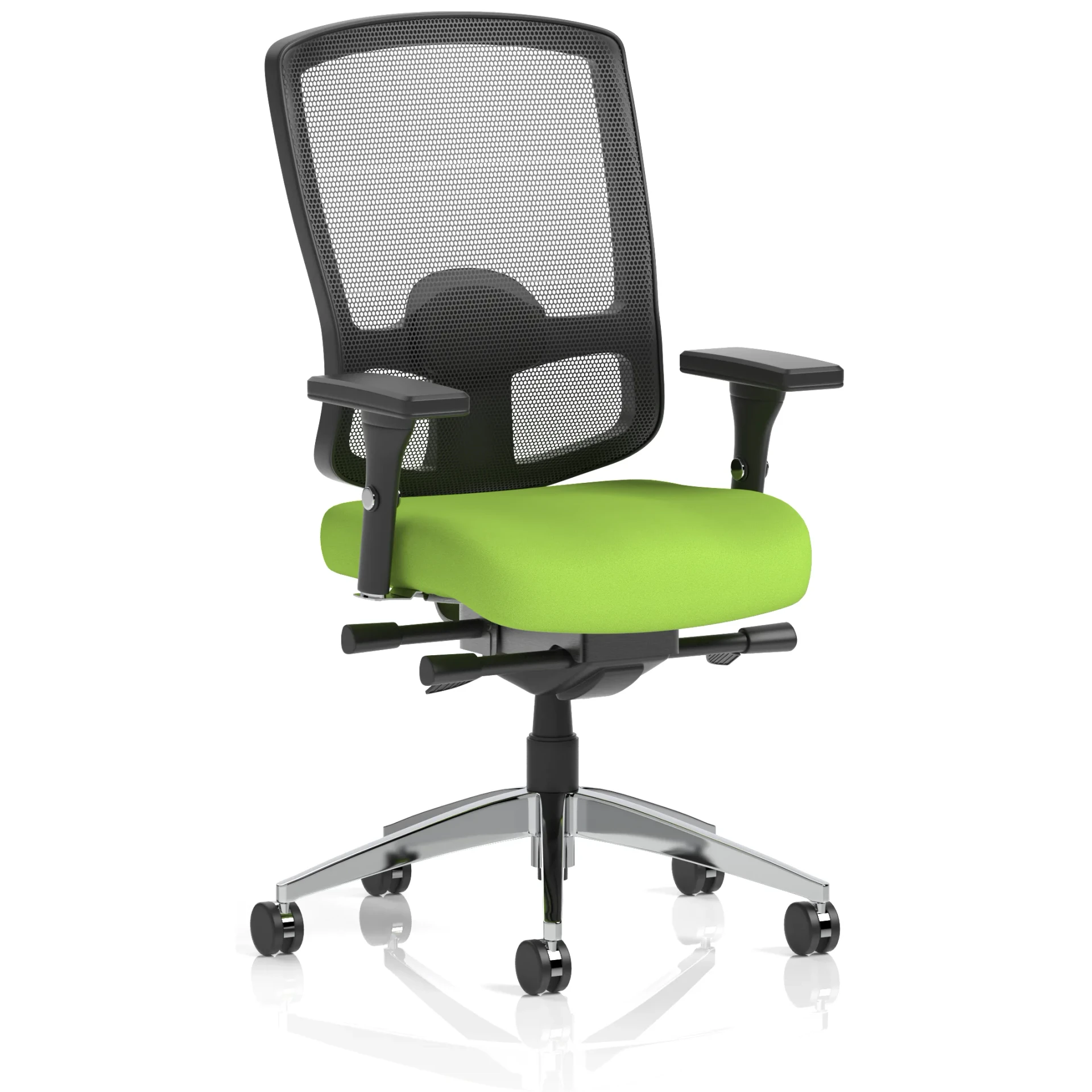 Regent High Mesh Back Ergonomic Task Operator Office Chair with Arms