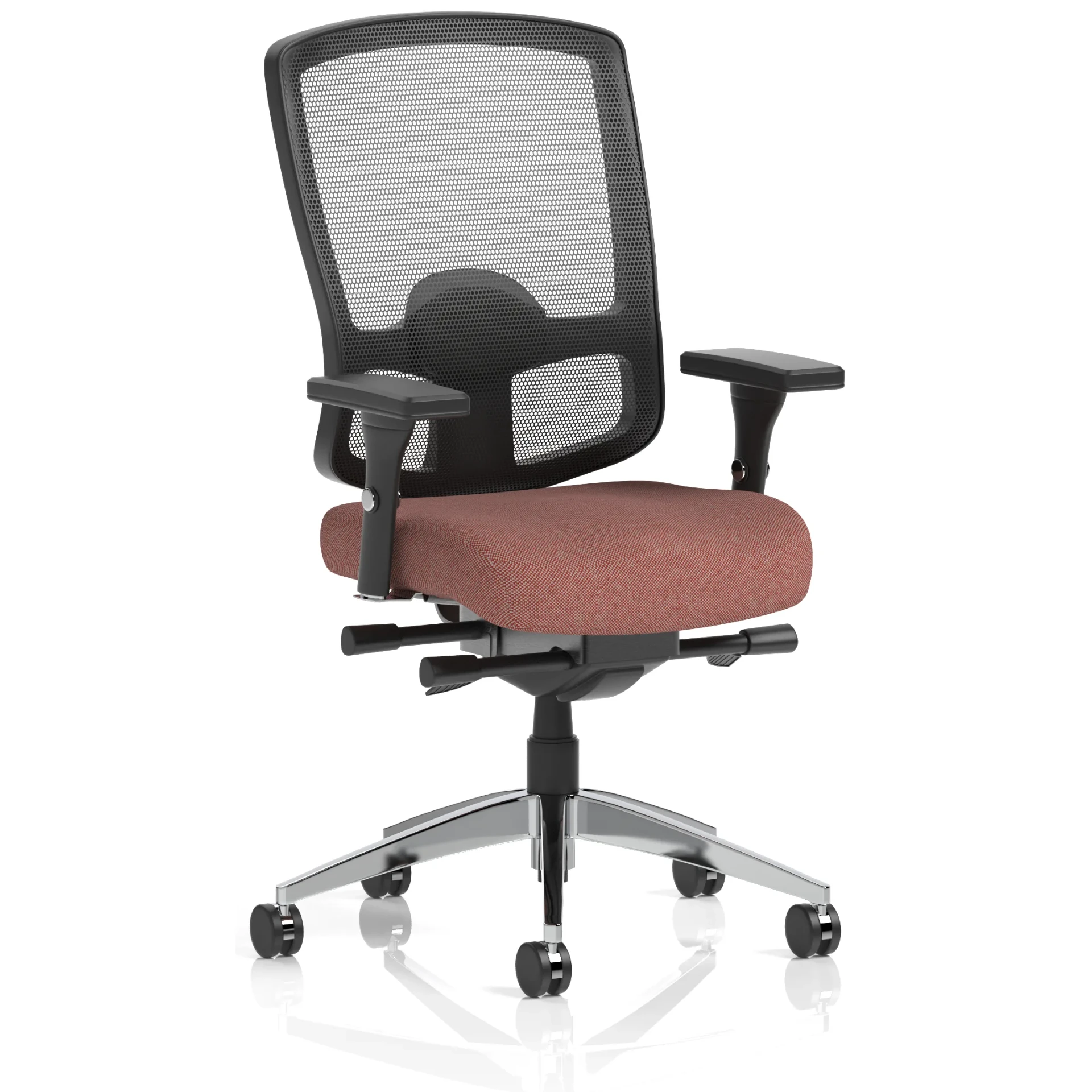 Regent High Mesh Back Ergonomic Task Operator Office Chair with Arms