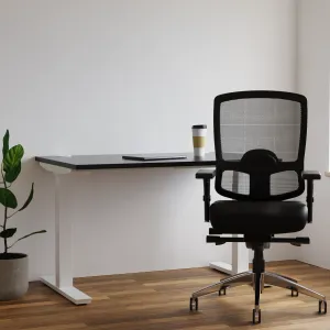 Regent High Mesh Back Ergonomic Task Operator Office Chair with Arms