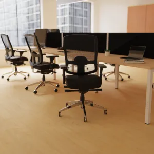 Regent High Mesh Back Ergonomic Task Operator Office Chair with Arms