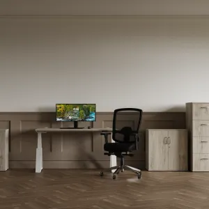 Regent High Mesh Back Ergonomic Task Operator Office Chair with Arms