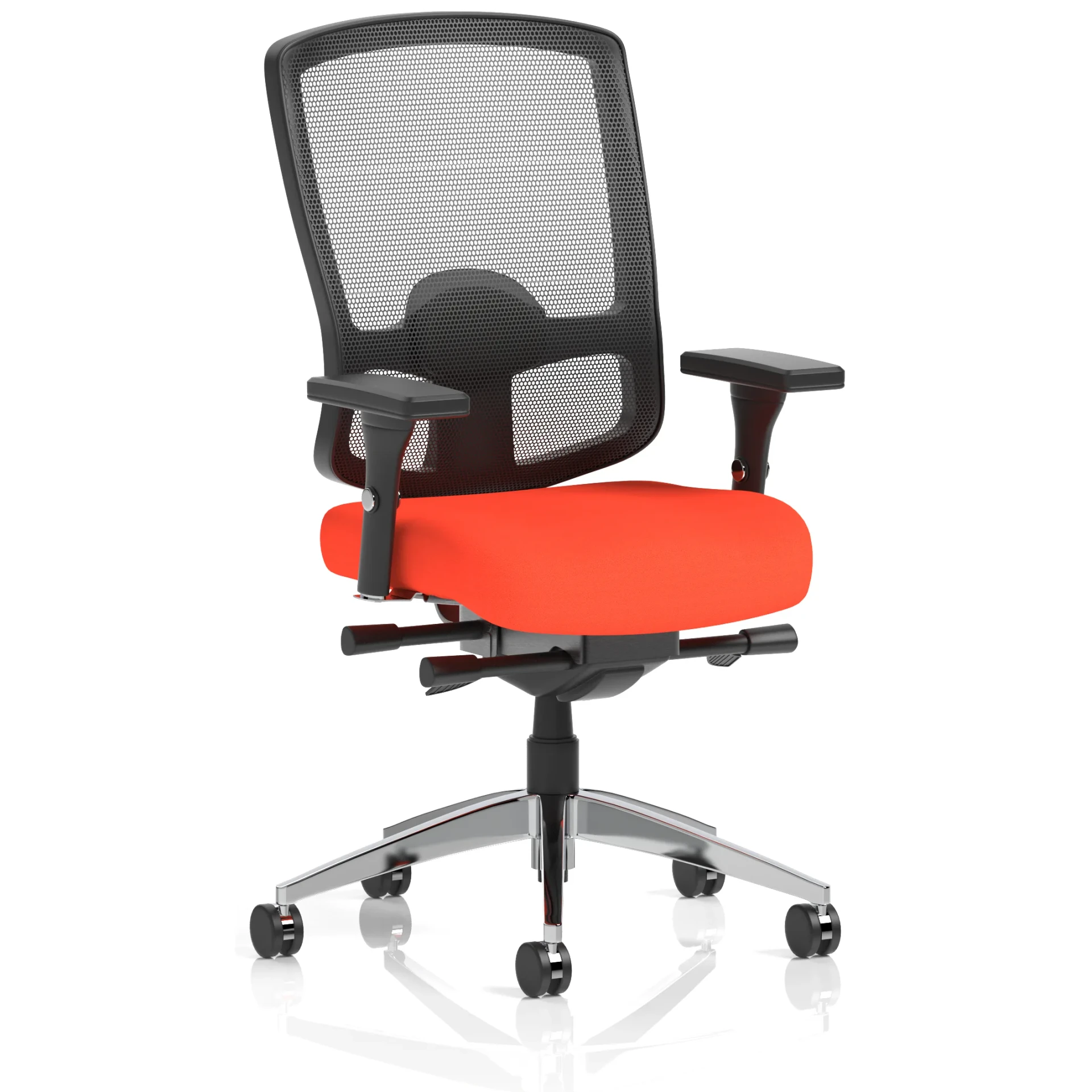Regent High Mesh Back Ergonomic Task Operator Office Chair with Arms
