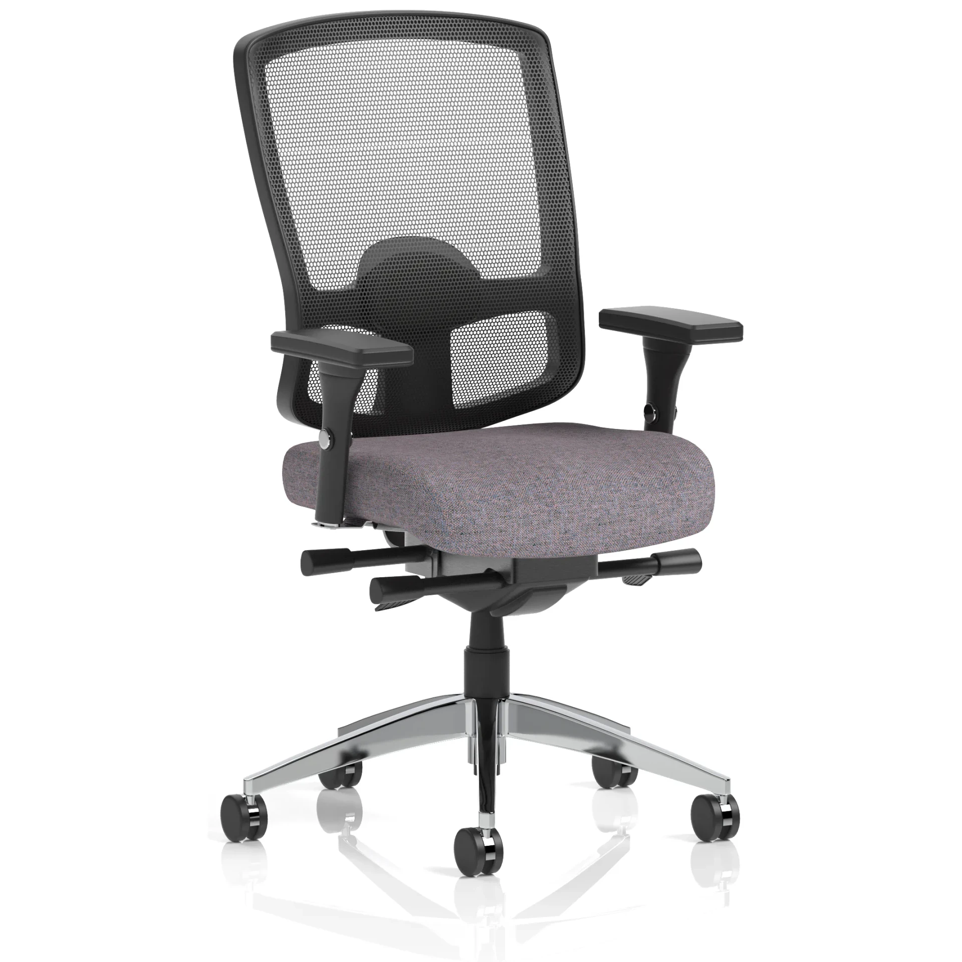 Regent High Mesh Back Ergonomic Task Operator Office Chair with Arms