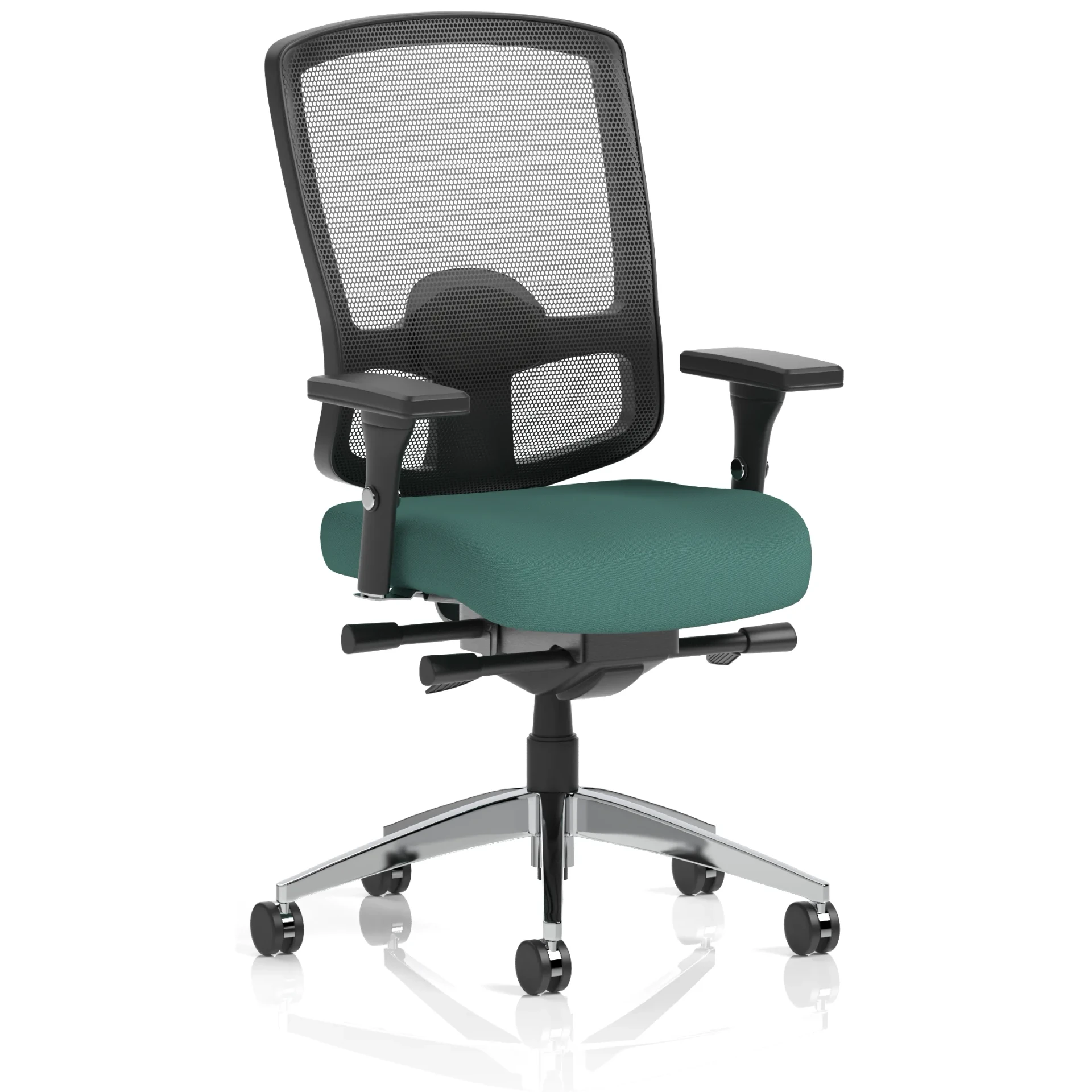 Regent High Mesh Back Ergonomic Task Operator Office Chair with Arms