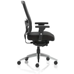 Regent High Mesh Back Ergonomic Task Operator Office Chair with Arms