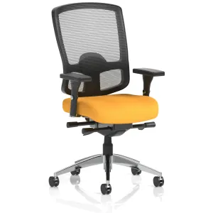 Regent High Mesh Back Ergonomic Task Operator Office Chair with Arms