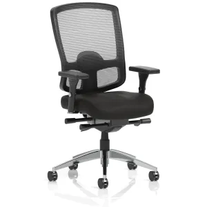 Regent High Mesh Back Ergonomic Task Operator Office Chair with Arms