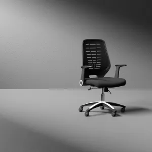 Relay Medium Mesh Back Task Operator Office Chair with Arms