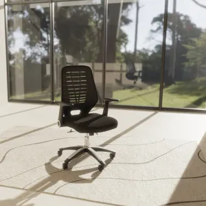 Relay Medium Mesh Back Task Operator Office Chair with Arms