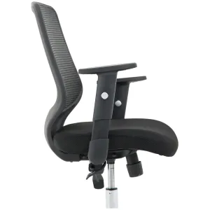 Relay Medium Mesh Back Task Operator Office Chair with Arms