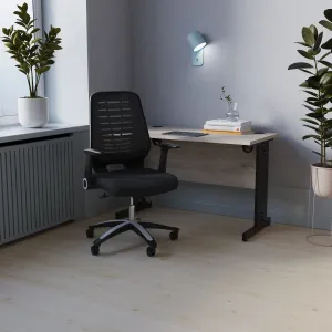 Relay Medium Mesh Back Task Operator Office Chair with Arms